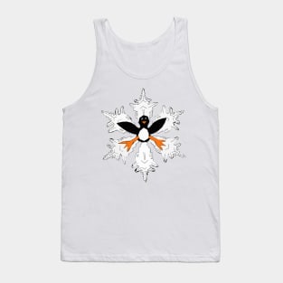 Penguin snow flake Tank Top